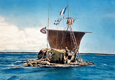 A rare screening of Kon-Tiki (1950), a documentary chronicling Norwegian explorer and writer Thor Heyerdahl's 1947 adventures across the Pacific Ocean from South America to the Polynesian Islands.