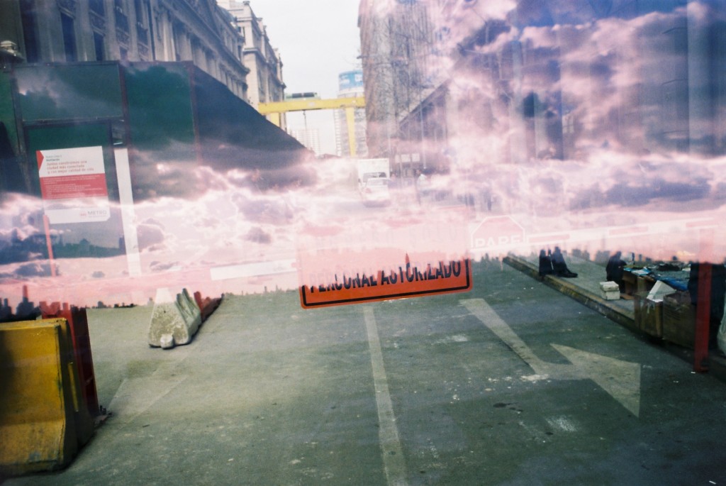 Using only analog photography, several rolls of film have been doubly exposed in both cities over this past month with the assistance of a collaborator in Santiago. Opening:  Wednesday, Aug 27, 7 pm
Special performance by Dylan Neely:  Thursday, Aug 28, 7pm
