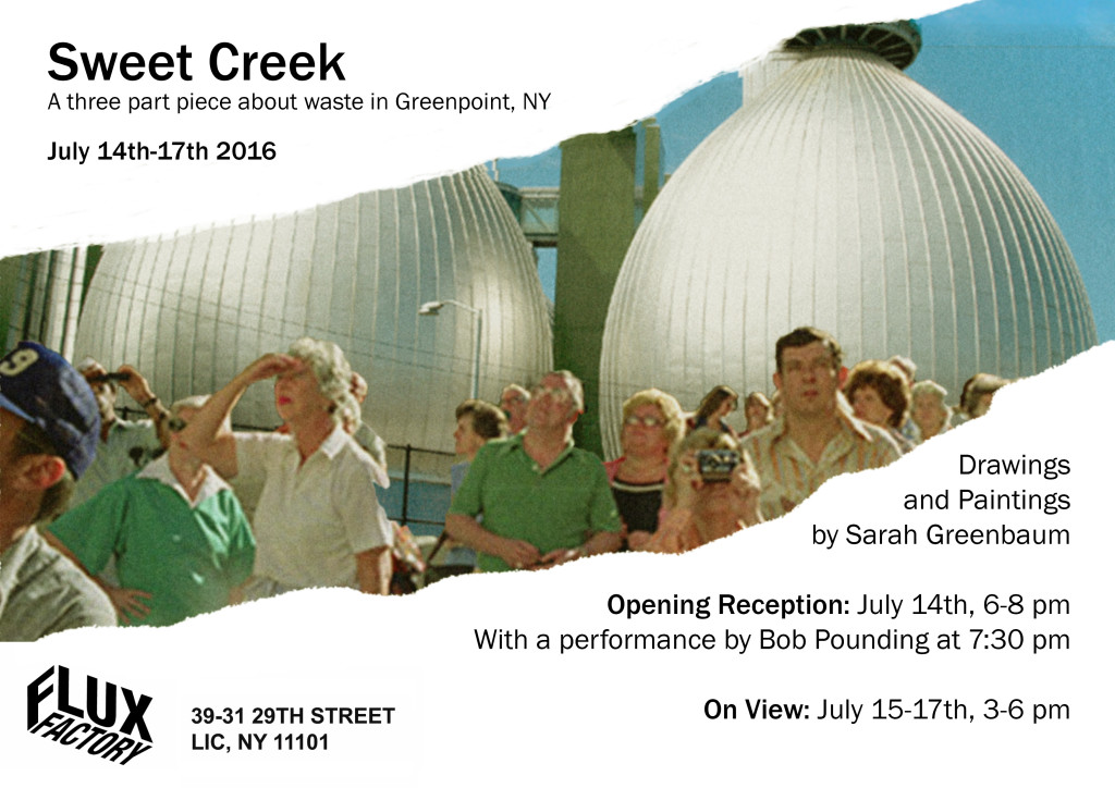 Solo Show opening flyer