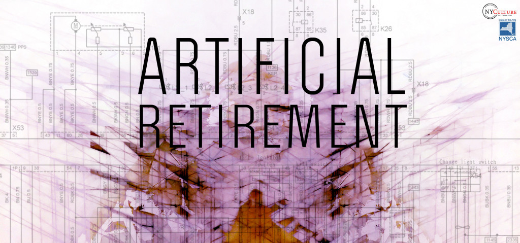 Artificial Retirement specifically addresses the question, What is failure in this technologically aided era? The show presents artworks and performances by artists working with ideas of ‘Failure, Imperfection, and Destruction.’