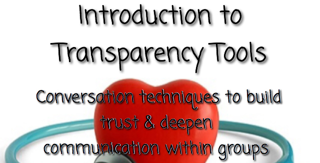 An interactive workshop were we will explore simple conversational tools that can be used in groups of coworkers, flatmates, friend circles, congregations and community groups.