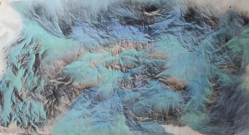 Landscape, Chinese ink painting